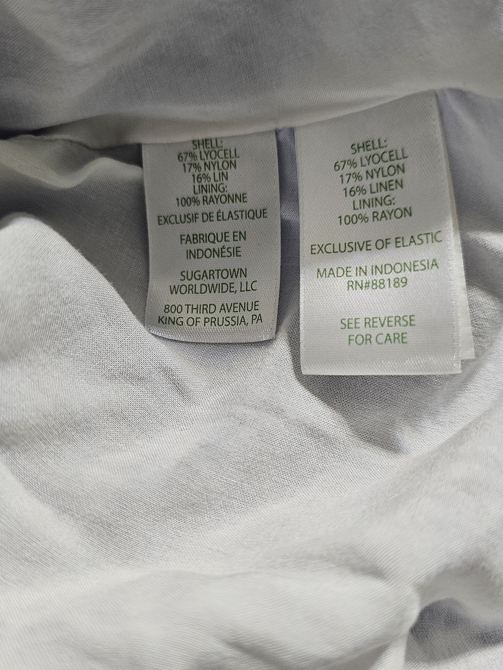 Lilly Pulitzer Blue White Zebra Print Linen Blend Mini Dress Size 6 Boho Preppy - Picture 5 of 10